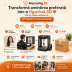 Figurina cu Amintiri 3D Pictată Manual
